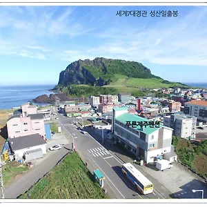 度假居 普柔恩济州旅馆